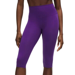 Lululemon Wunder Train High-Rise Crop 15" College Purple Women's Size 2 NWT